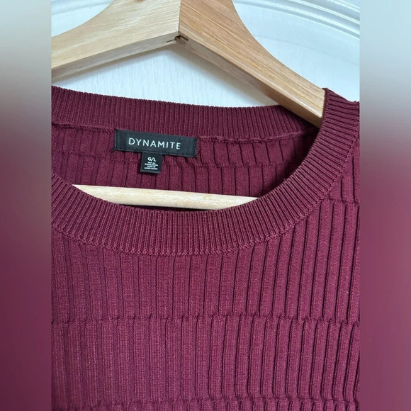 DYNAMITE Ribbed Sweater - Picture 6 of 7